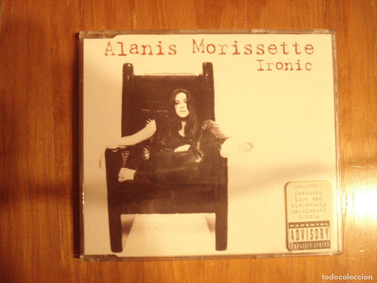 CDs de m&uacute;sica: CD single Alanis Morissette Ironic - Foto 1