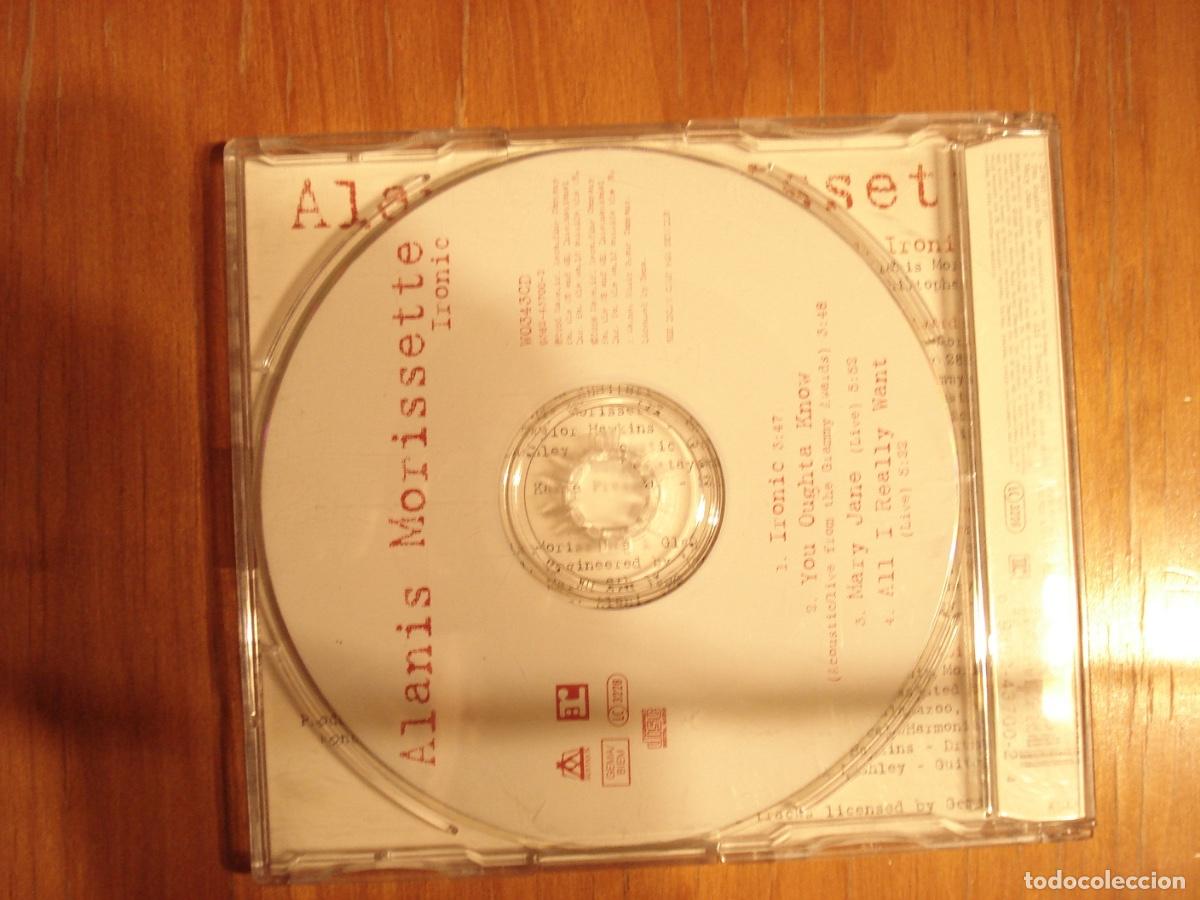 CDs de m&uacute;sica: CD single Alanis Morissette Ironic - Foto 2