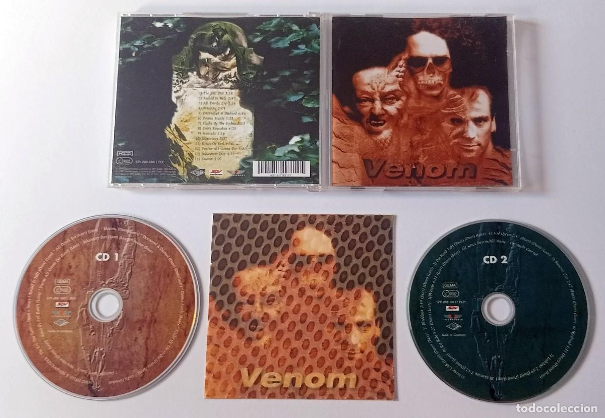 CDs de m&uacute;sica: DOBLE CD VENOM - CAST IN STONE - Foto 2