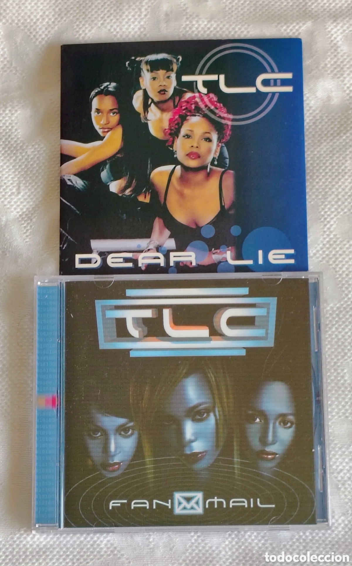 CDs de m&uacute;sica: 2 CD TLC - FAN MAIL y DEAR LIE - Foto 1