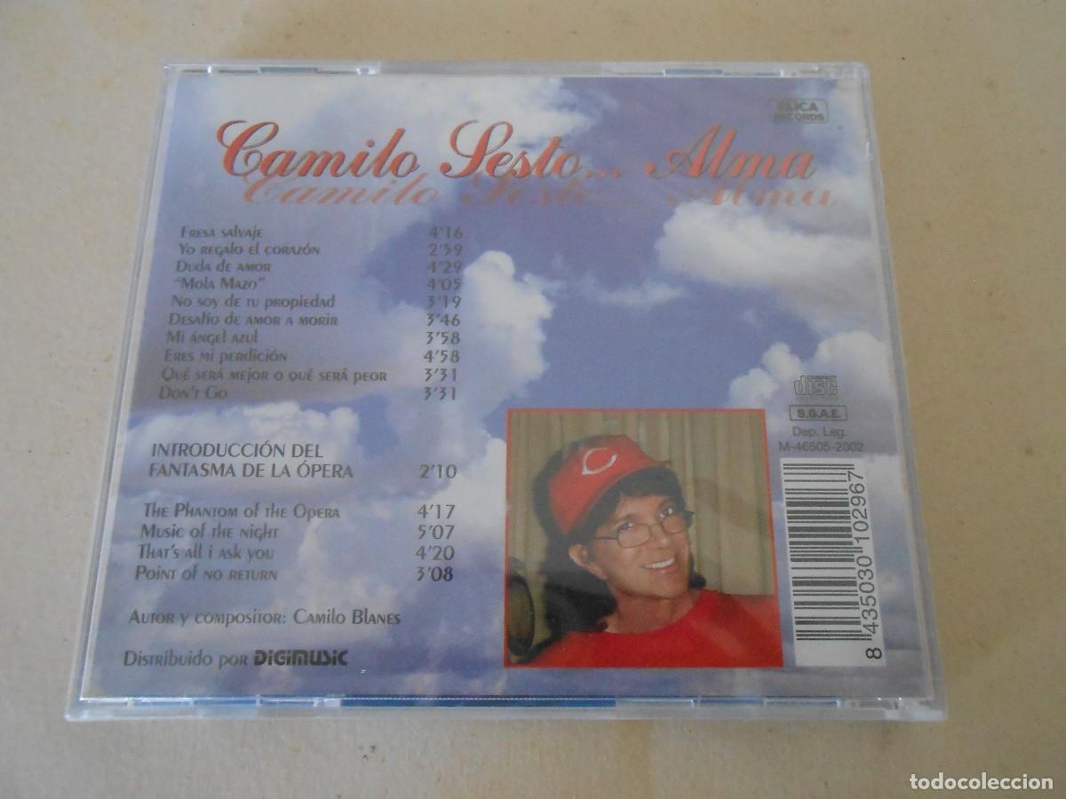 CDs de m&uacute;sica: CD Camilo Sexto &rdquo;Alma&rdquo;. Precintado - Foto 2