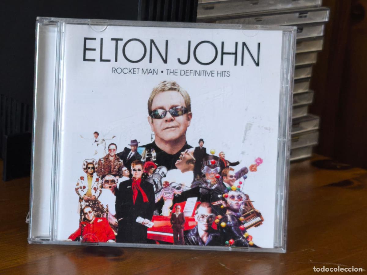 CDs de m&uacute;sica: CD - ELTON JOHN - ROCKETMAN - THE DEFINITIVE HITS (EST21) - Foto 1