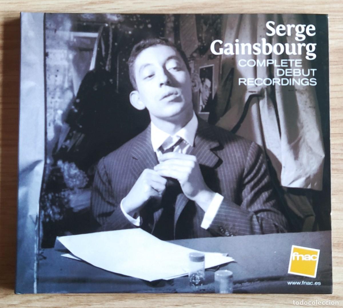 CDs de m&uacute;sica: CD Serge Gainsbourg - Complete debut recordings - Foto 1