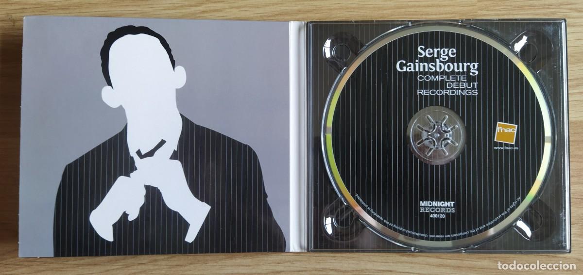 CDs de m&uacute;sica: CD Serge Gainsbourg - Complete debut recordings - Foto 3