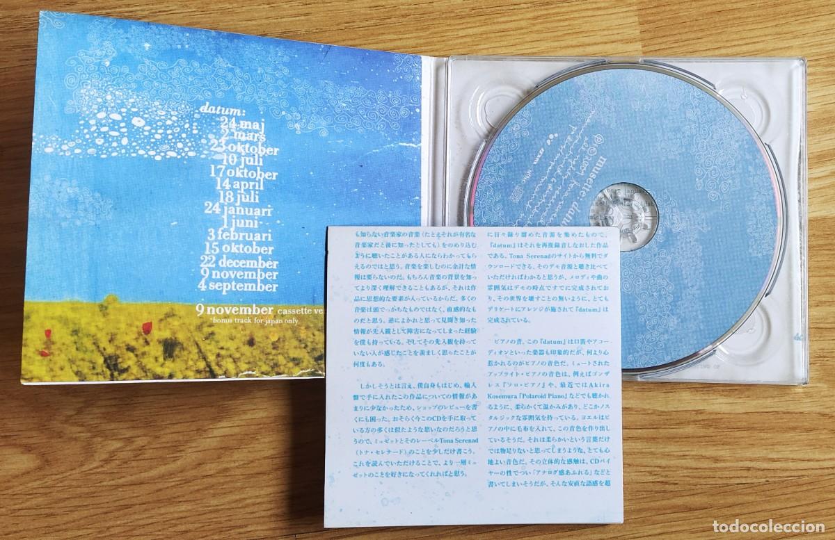 CDs de m&uacute;sica: CD Musette - Datum (edici&oacute;n japonesa) - Foto 3
