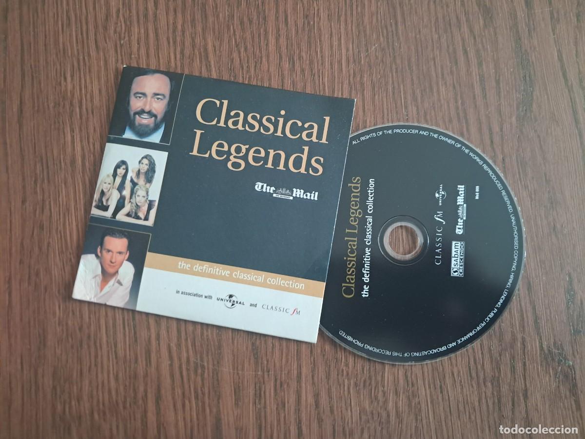 CDs de m&uacute;sica: CD CLASSICAL LEGENDS - THE DEFINITIVE CLASSICAL COLLECTION - THE MAIL ON SUNDAY - Foto 2