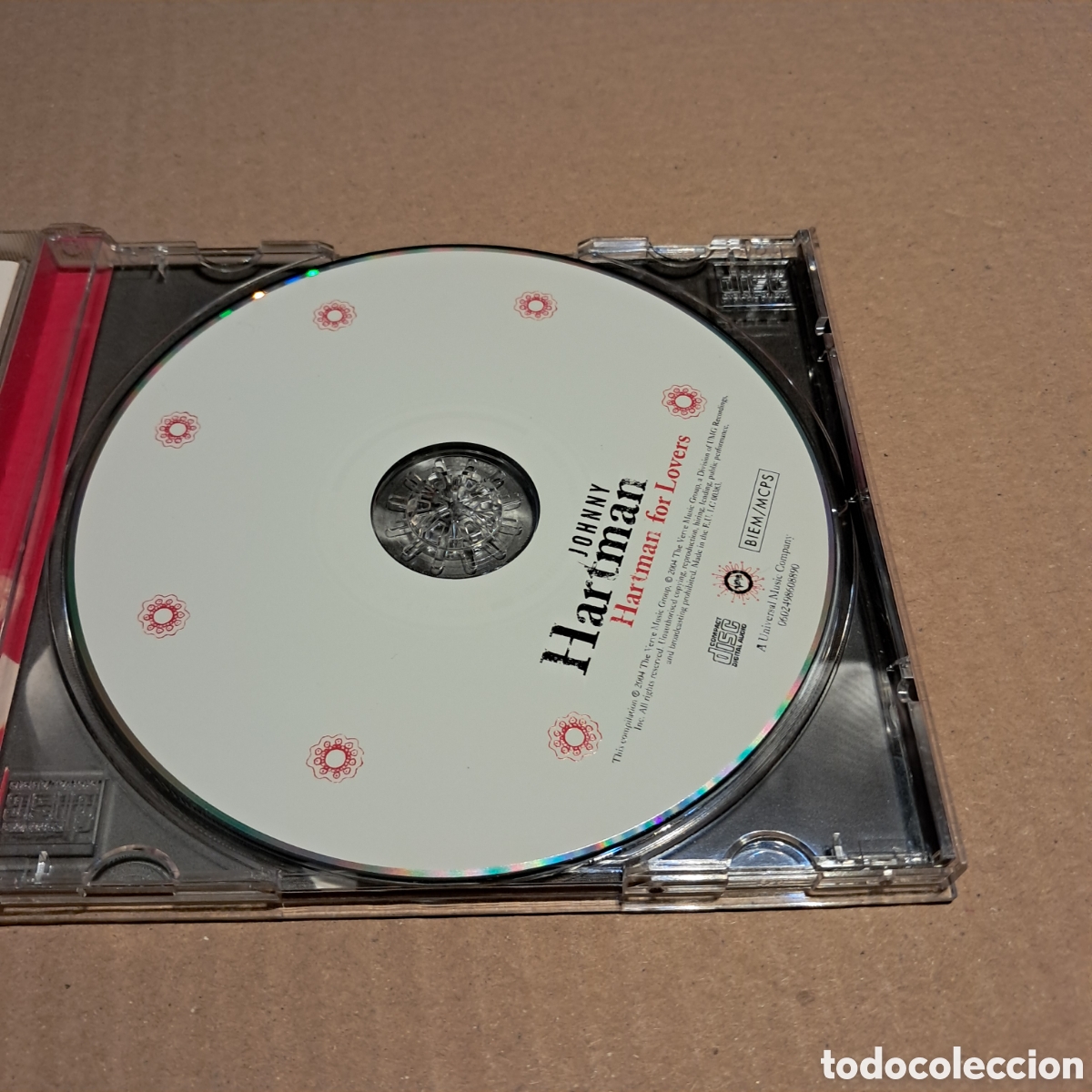 CDs de m&uacute;sica: Johnny Hartman, Hartman for lovers,Compact disc - Foto 2