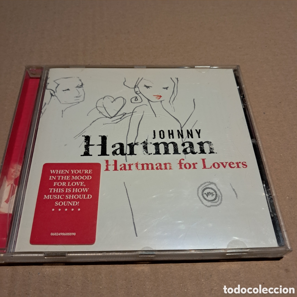CDs de m&uacute;sica: Johnny Hartman, Hartman for lovers,Compact disc - Foto 1