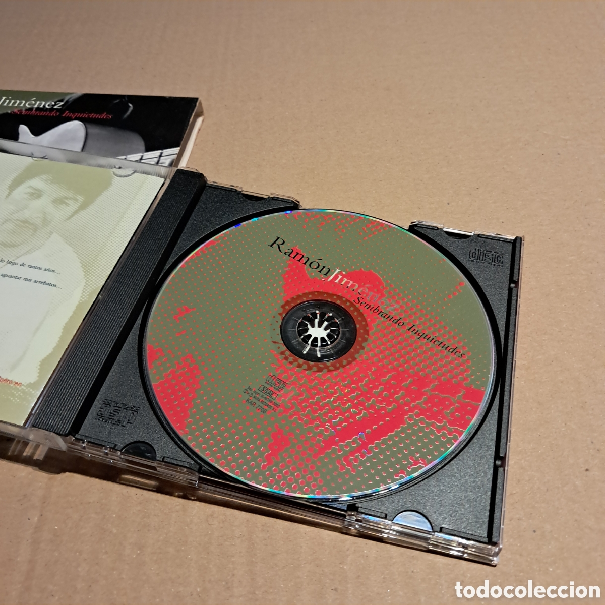 CDs de m&uacute;sica: Ram&oacute;n Jim&eacute;nez, Sembrando inquietudes, Compact disc - Foto 2