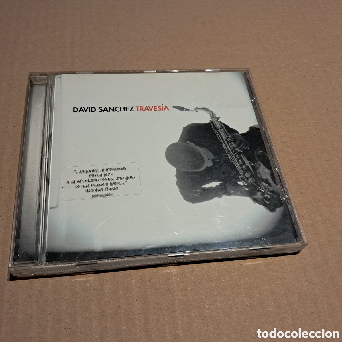 CDs de m&uacute;sica: DAVID SANCHEZ ,Traves&iacute;a, Compact disc - Foto 1