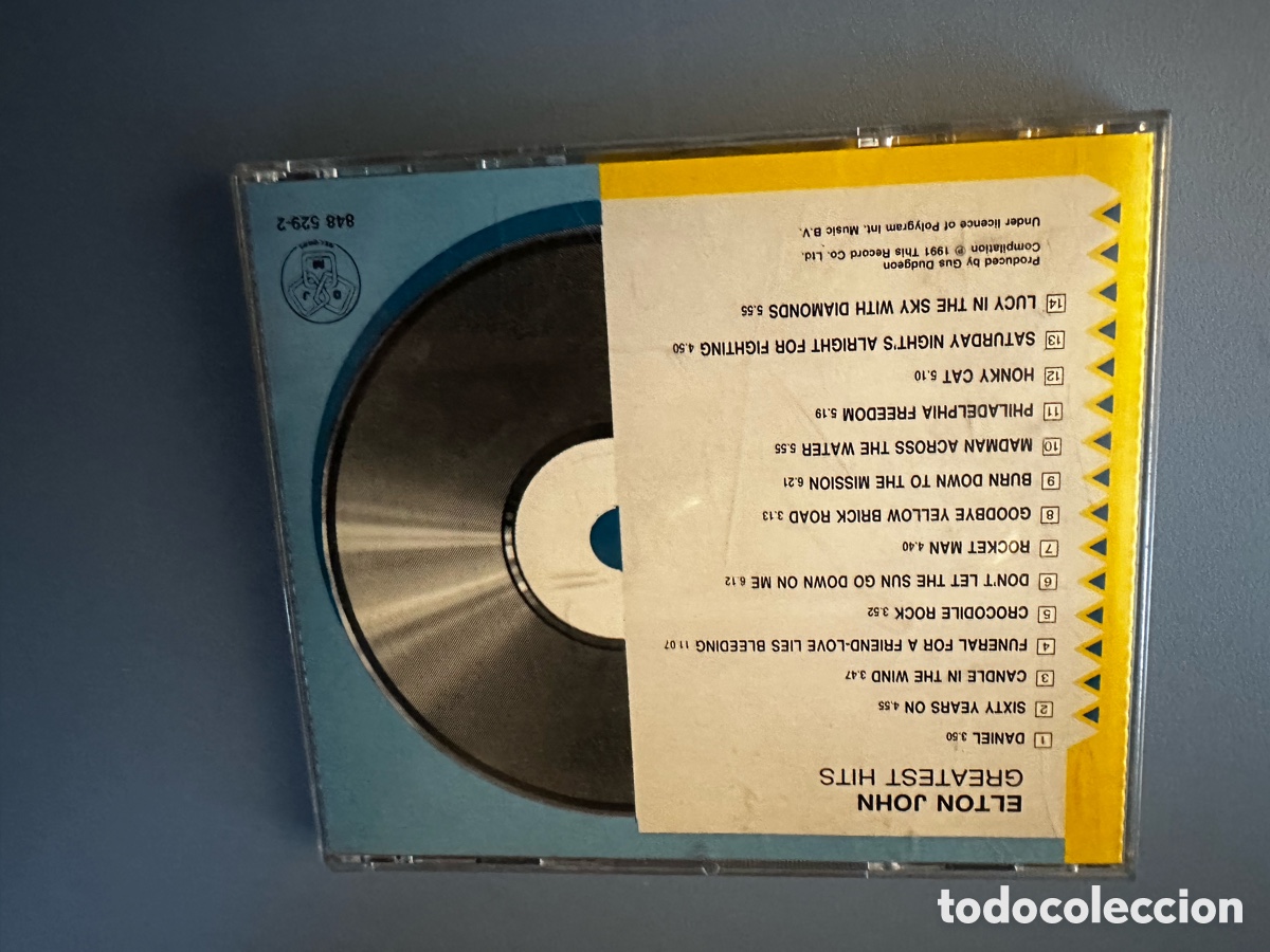 CDs de m&uacute;sica: Elton John Greatest Hits cd - Foto 3