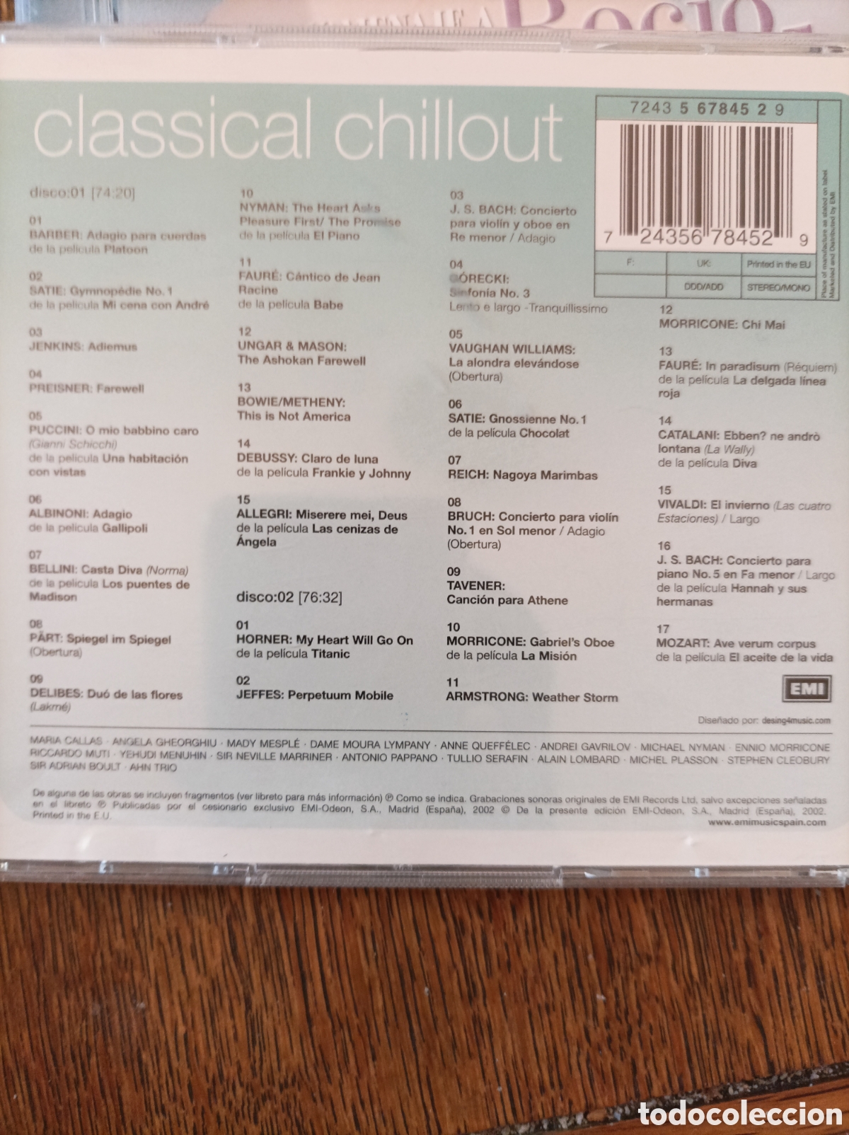 CDs de m&uacute;sica: Classical chillout. 2 cds - Foto 2