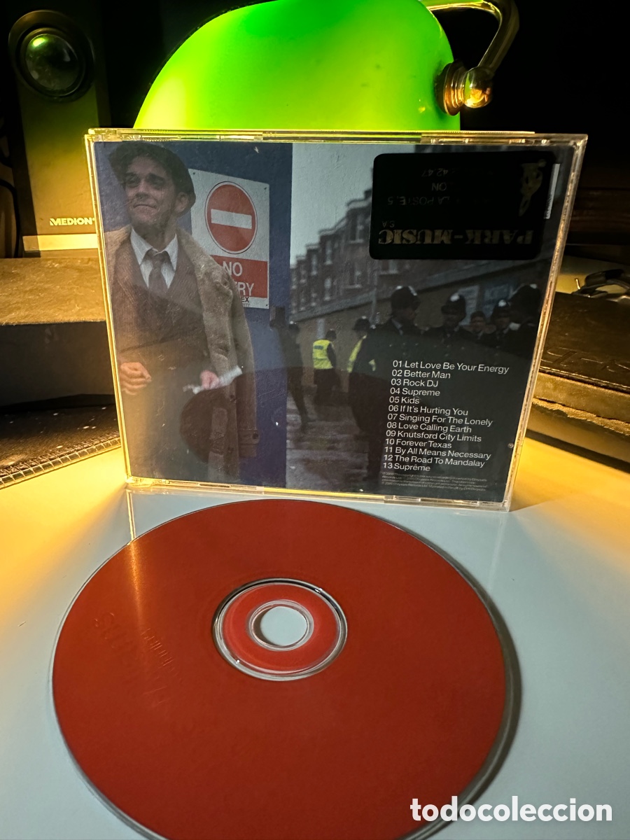 CDs de m&uacute;sica: CD/ robbie williams sing when youre winning - Foto 2