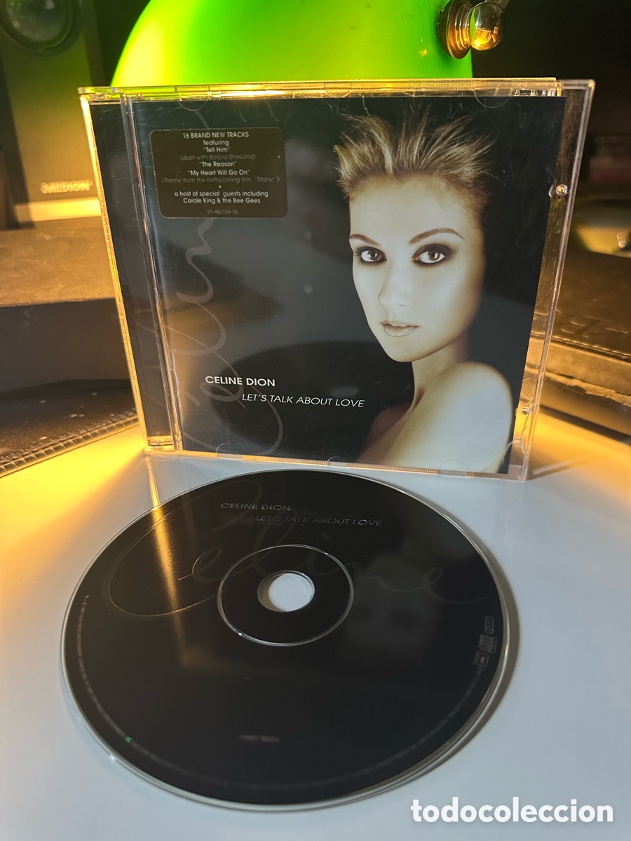 CDs de m&uacute;sica: CD/ CELINE DION LETS TALK ABOUT LOVE - Foto 1