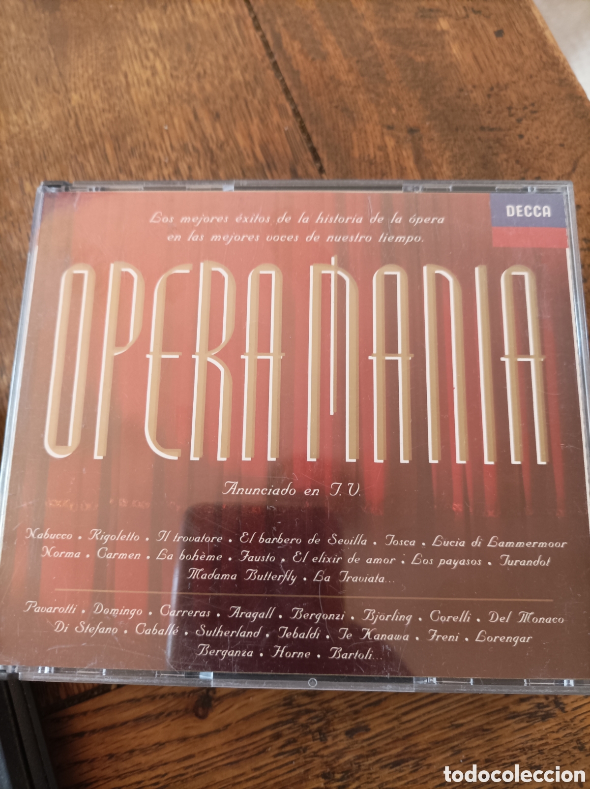 CDs de m&uacute;sica: Opera man&iacute;a. Decca. 2 cds. - Foto 1