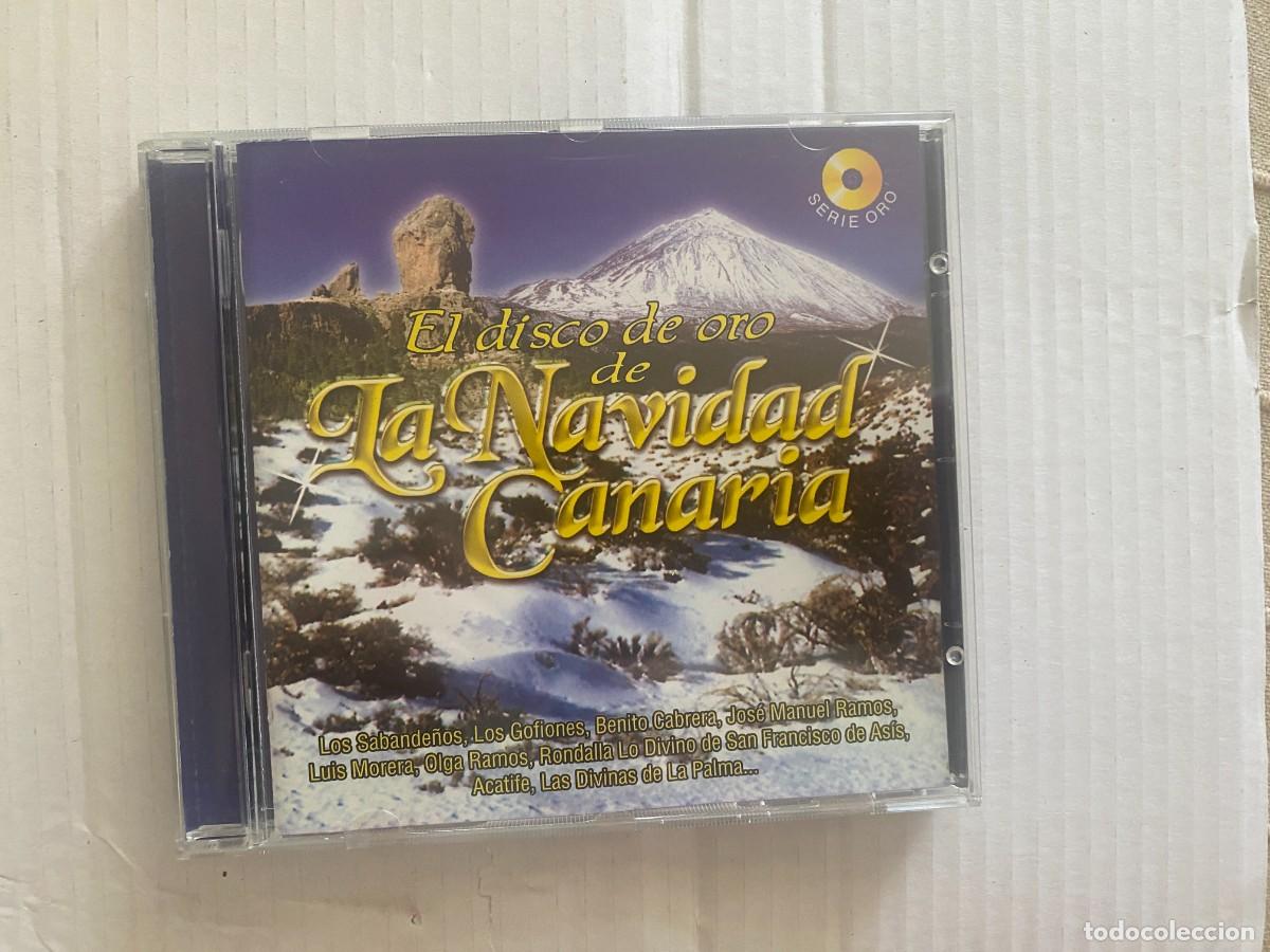 CDs de m&uacute;sica: CD EL DISCO DE ORO DE LA NAVIDAD CANARIA - VARIOS - Foto 1