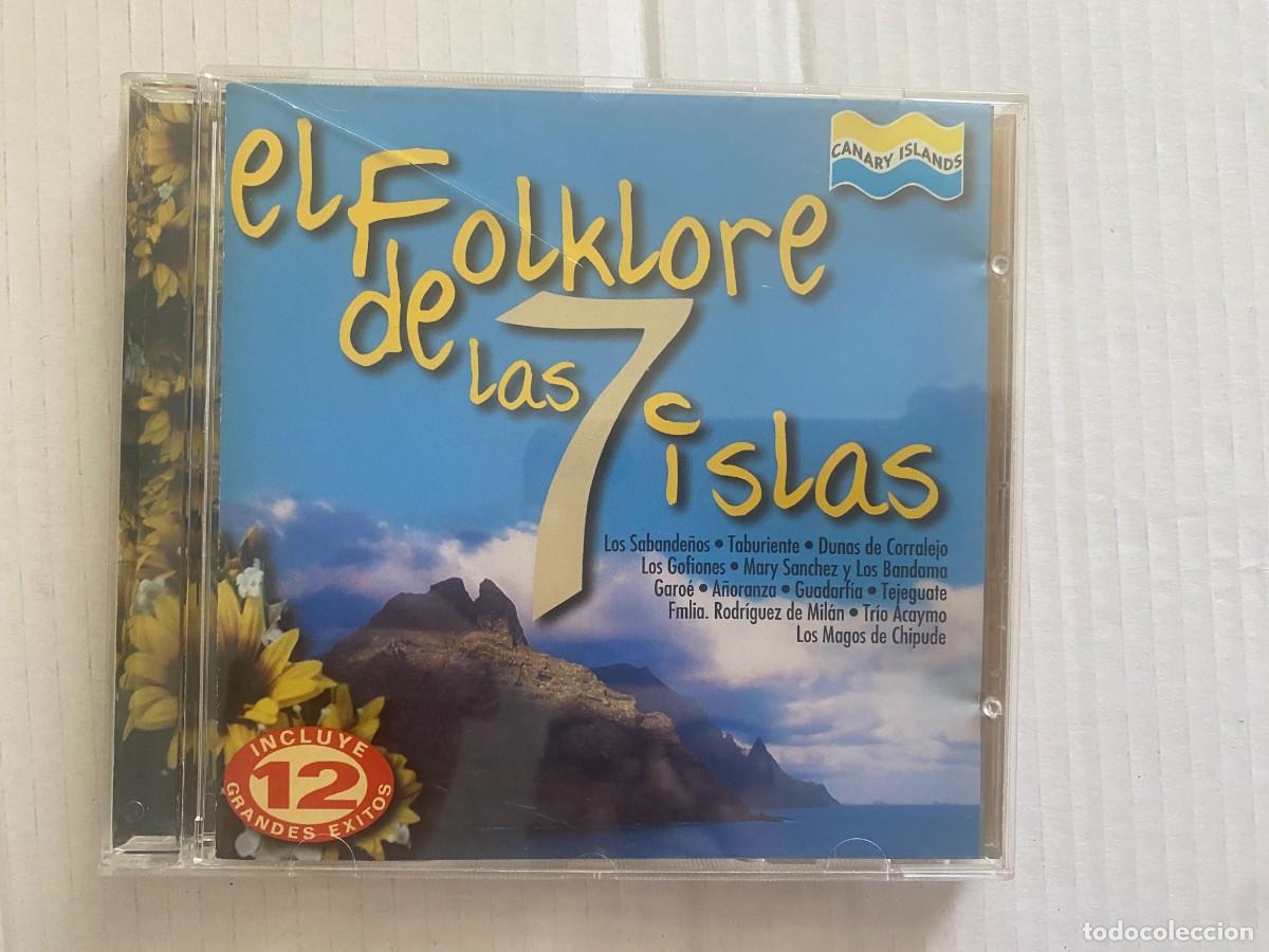 CDs de m&uacute;sica: CD EL FOLKLORE DE LAS 7 ISLAS - VARIOS - Foto 1