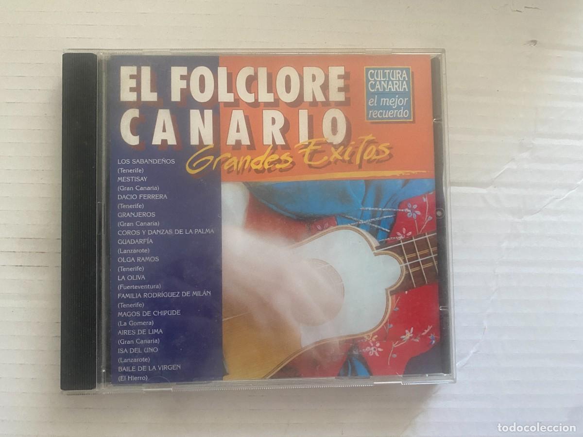 CDs de m&uacute;sica: CD RL FOLKLORE CANARIO - GRANDES EXITOS - Foto 1