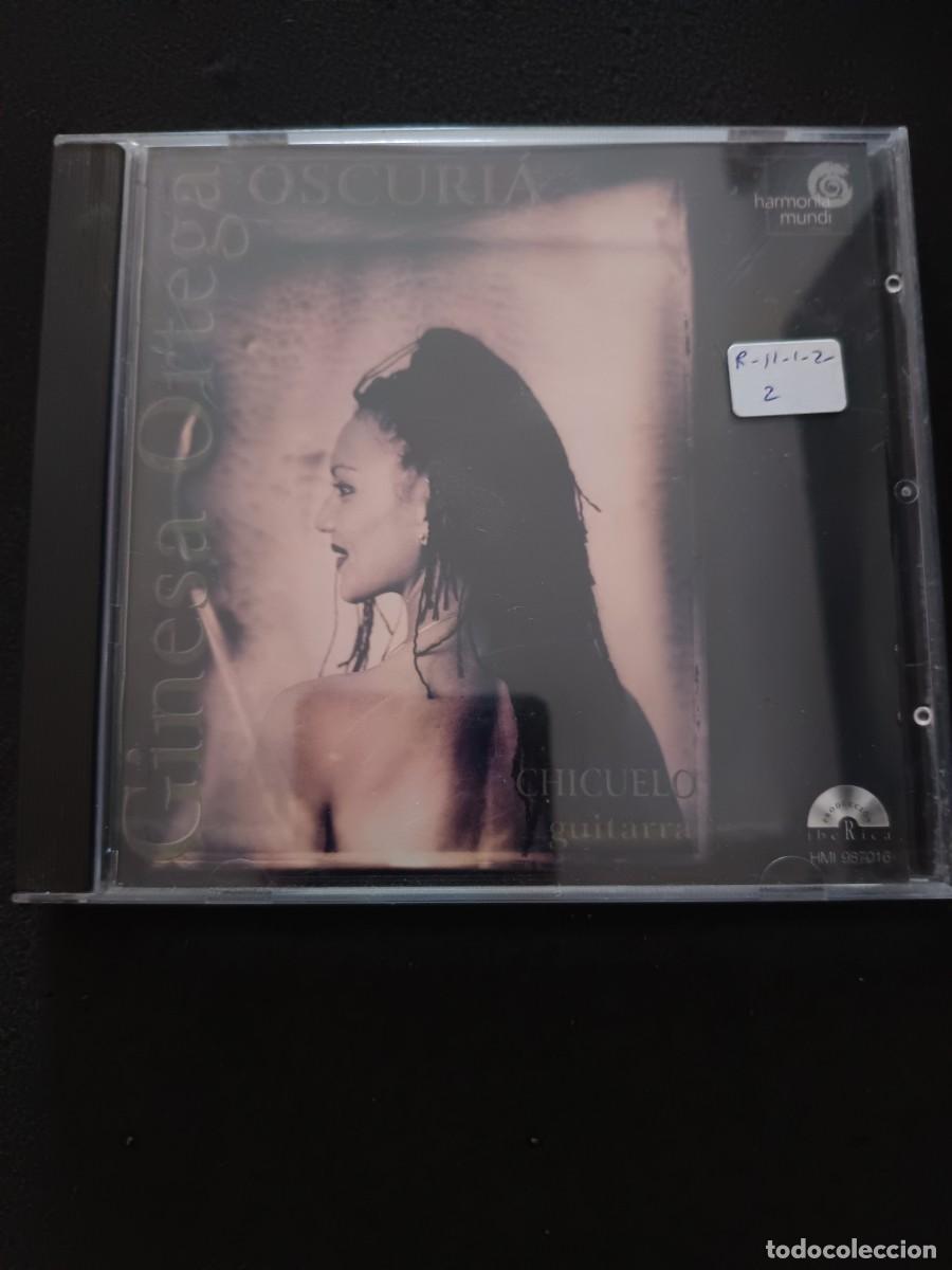 CDs de m&uacute;sica: GINESA ORTEGA. OSCURI&Aacute; - Foto 1