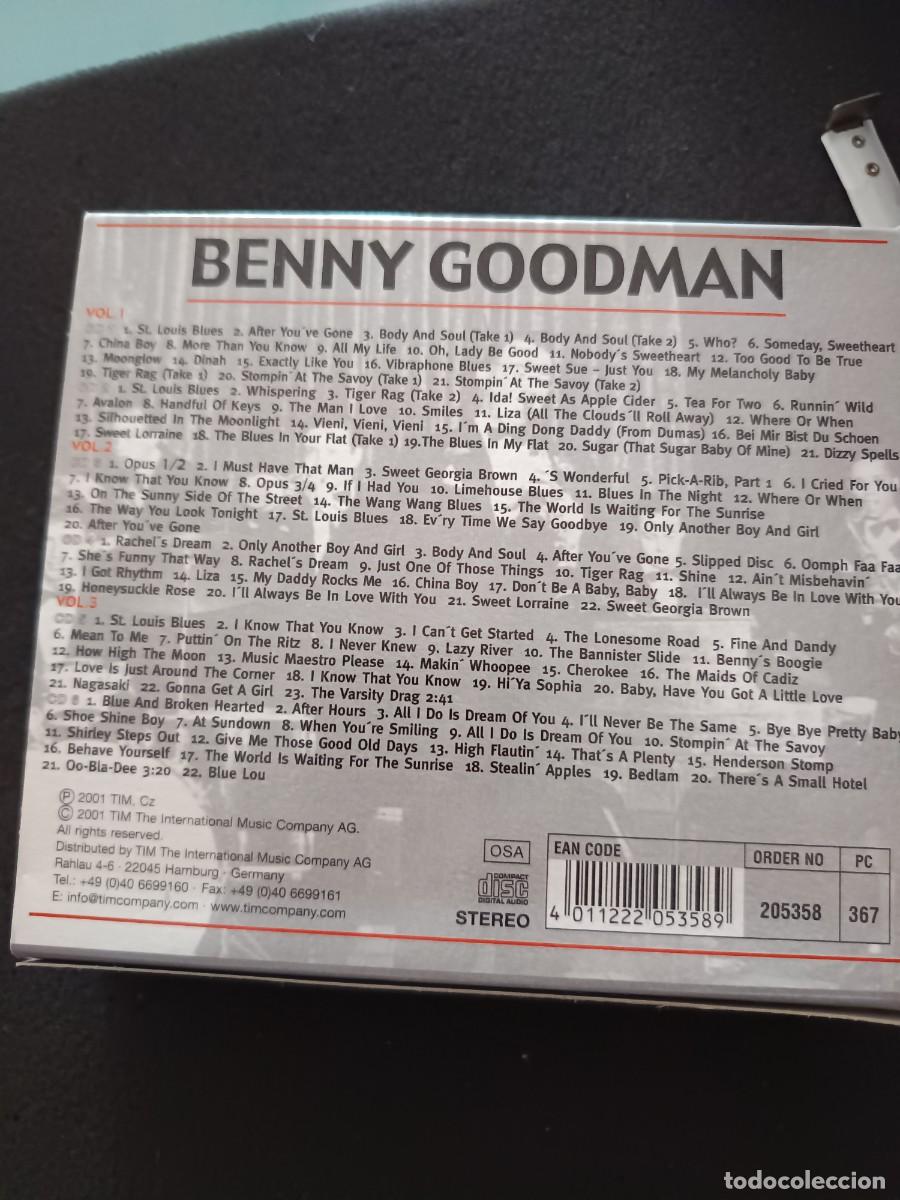 CDs de m&uacute;sica: 6 CDS BOX. BENNY GOODMAN. SMALL GROUP RECORDINGS - Foto 2