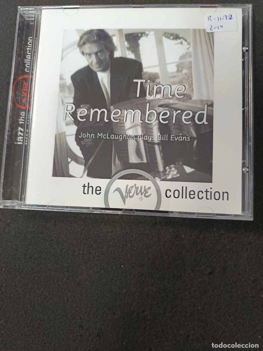 CDs de m&uacute;sica: TIME REMEMBERED. JOHN MCLAUGHLIN PLAYS BILL EVANS - Foto 1