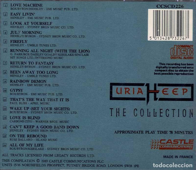 CDs de m&uacute;sica: Uriah Heep - The Collection. CD - Foto 2
