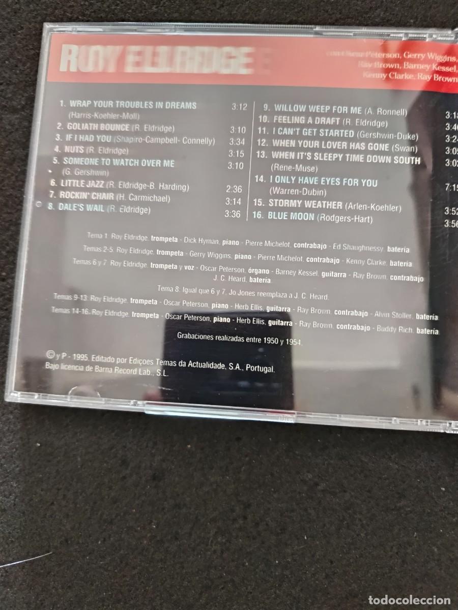 CDs de m&uacute;sica: ROY ELDRIDGE. JAZZ BLUES, 35 - Foto 2