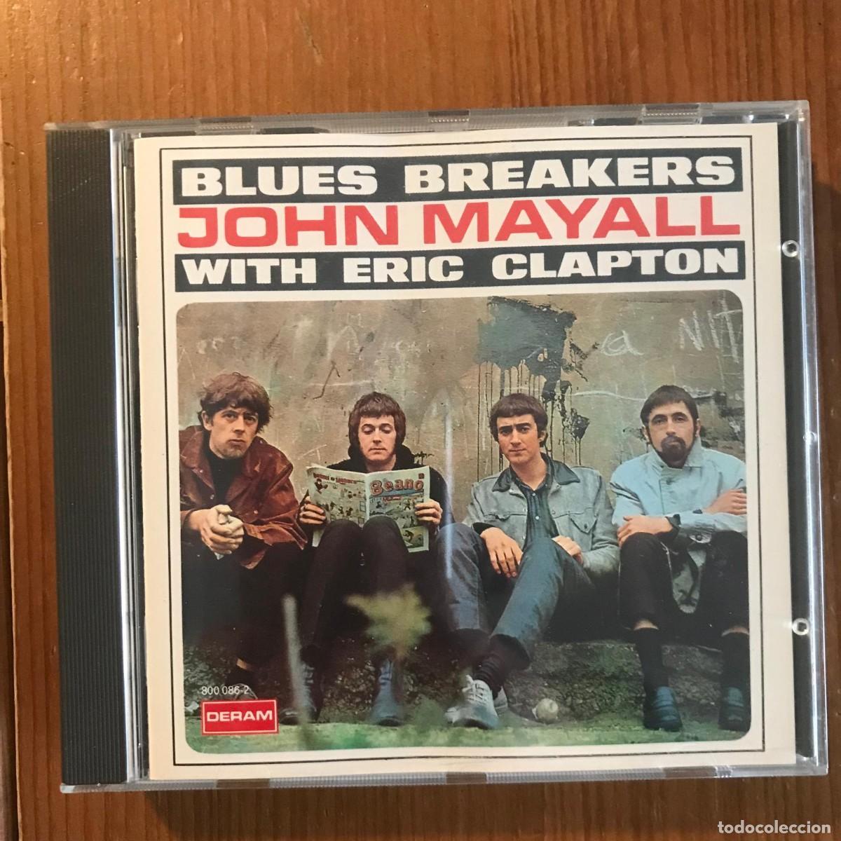CDs de m&uacute;sica: JOHN MAYALL - BLULES BREAKERS WITH ERIC CLAPTON (1966) - CD DERAM - Foto 1