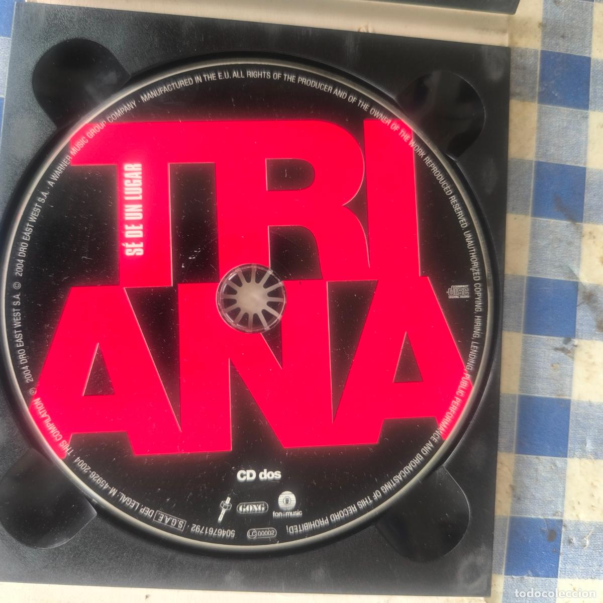 CDs de m&uacute;sica: Triana cd+DVD Se de un lugar - Foto 5