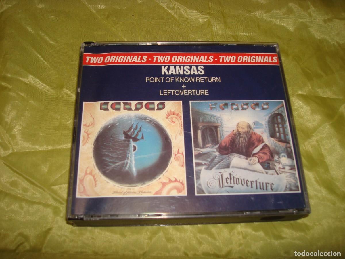 CDs de m&uacute;sica: KANSAS. POINT OF KNOW RETURN / LEFTOVERTURE. 2 CD&acute;S. IMPECABLE (#) - Foto 1