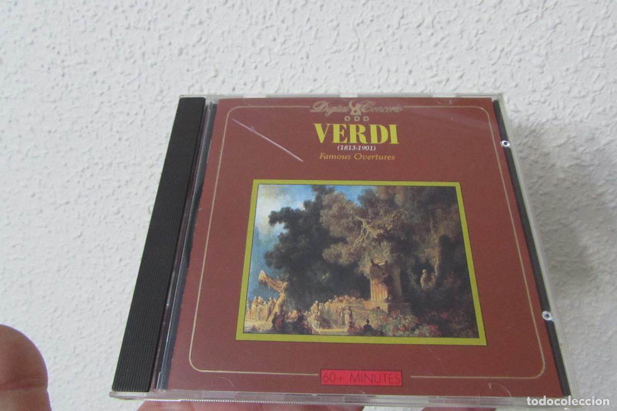 CDs de m&uacute;sica: VERDI. FAMOUS OVERTURES - Foto 1