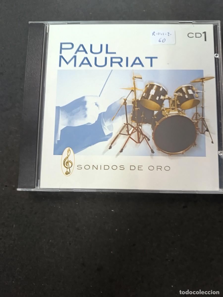 CDs de m&uacute;sica: CD. PAUL MAURIAT. CD 1. SONIDOS DE ORO - Foto 1