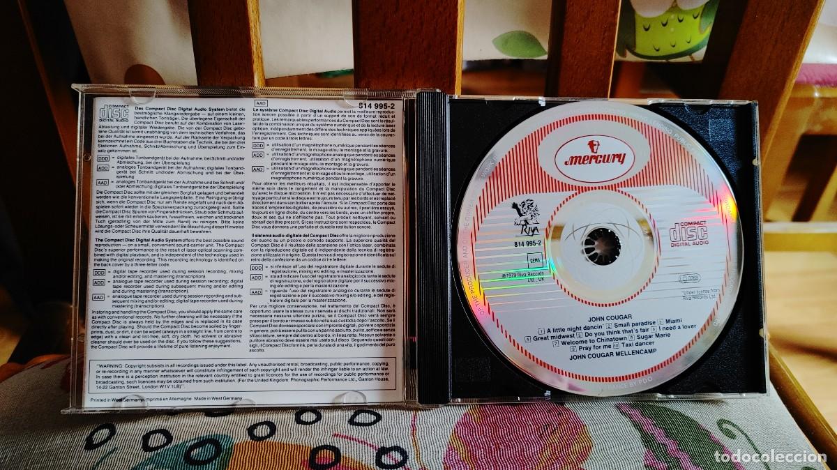 CDs de m&uacute;sica: JOHN COUGAR-CD JOHN COUGAR - Foto 2