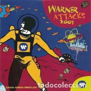 CDs de m&uacute;sica: Various &lrm;&ndash; Warner Attacks 2001 (Edici&oacute;n Febrero / Marzo 2001) - Foto 1
