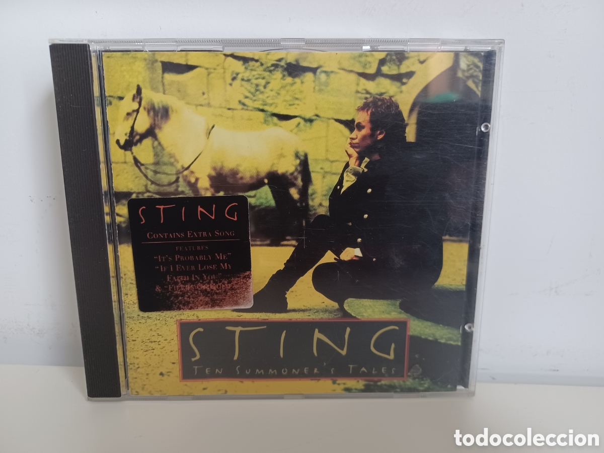 CDs de m&uacute;sica: CD Sting/ Ten Summoners Tales - Foto 1