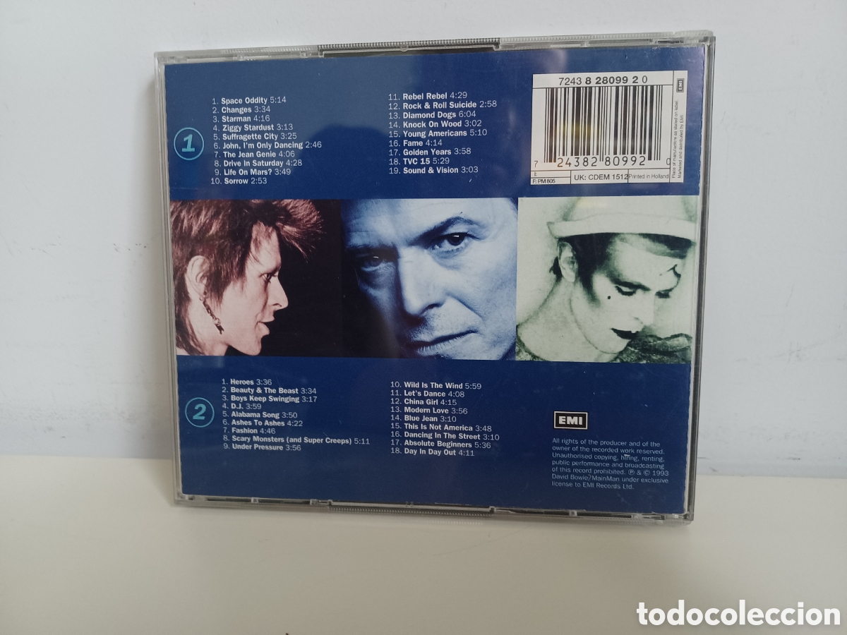 CDs de m&uacute;sica: CD Bowie/ The Singles Collection - Foto 2