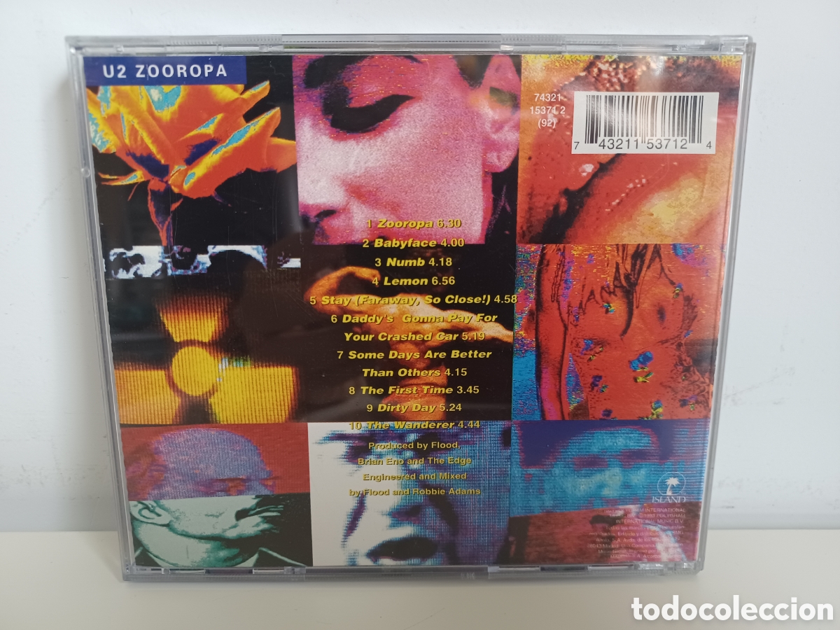 CDs de m&uacute;sica: CD U2/ Zooropa/ 1993 - Foto 2