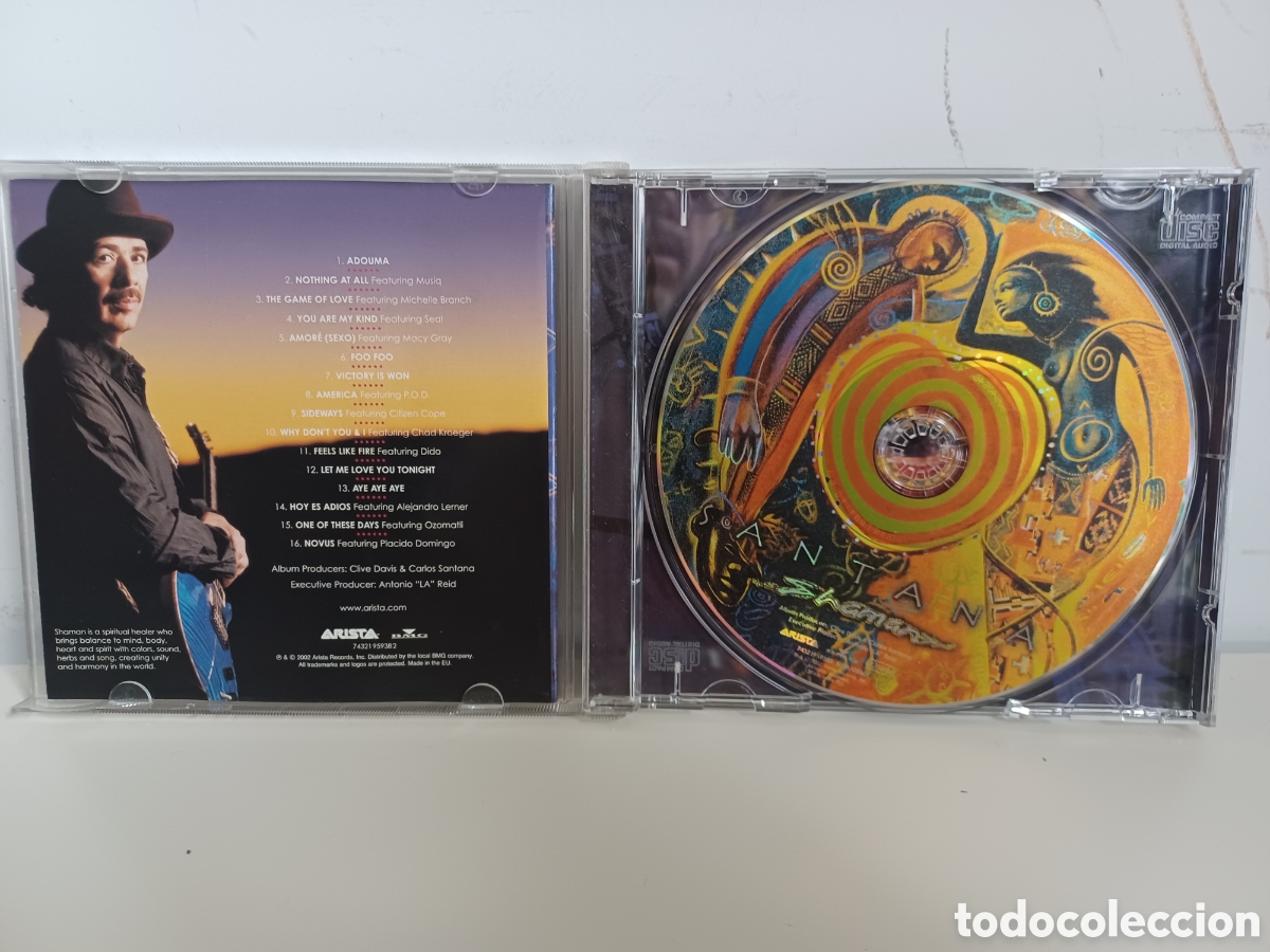 CDs de m&uacute;sica: CD Santana/ Shaman/ 2002 - Foto 3