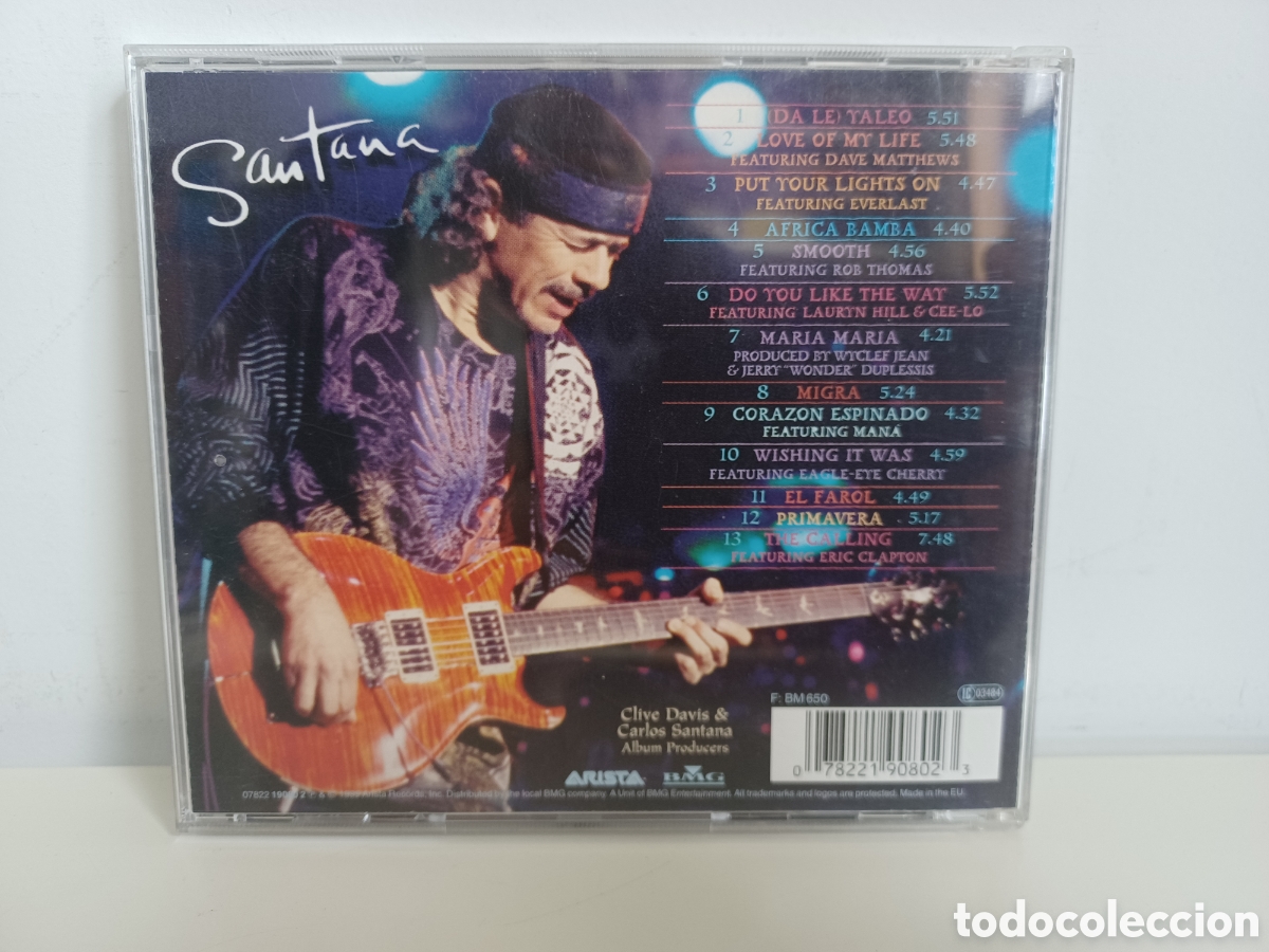 CDs de m&uacute;sica: CD Santana/ Supernatural - Foto 2