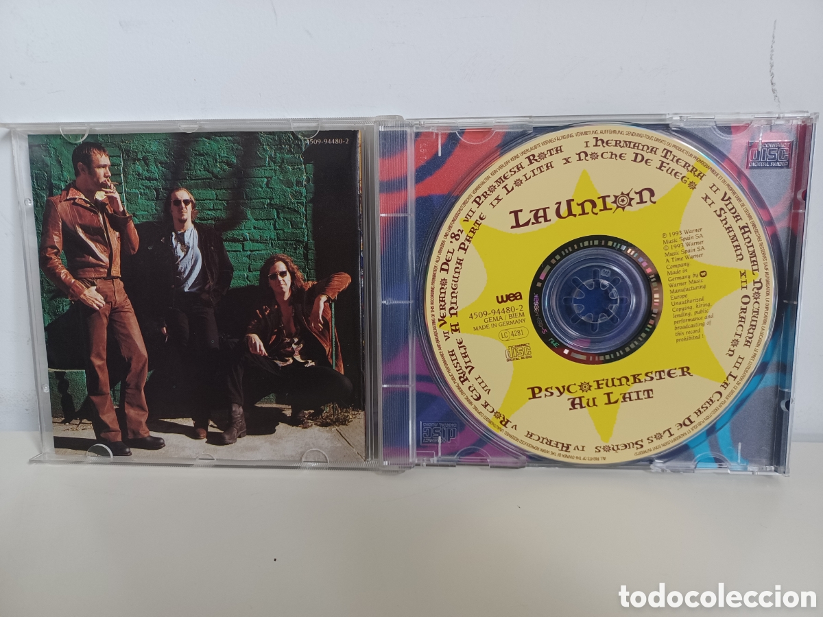 CDs de m&uacute;sica: CD La Uni&oacute;n/ Psycofunkster au lait - Foto 3