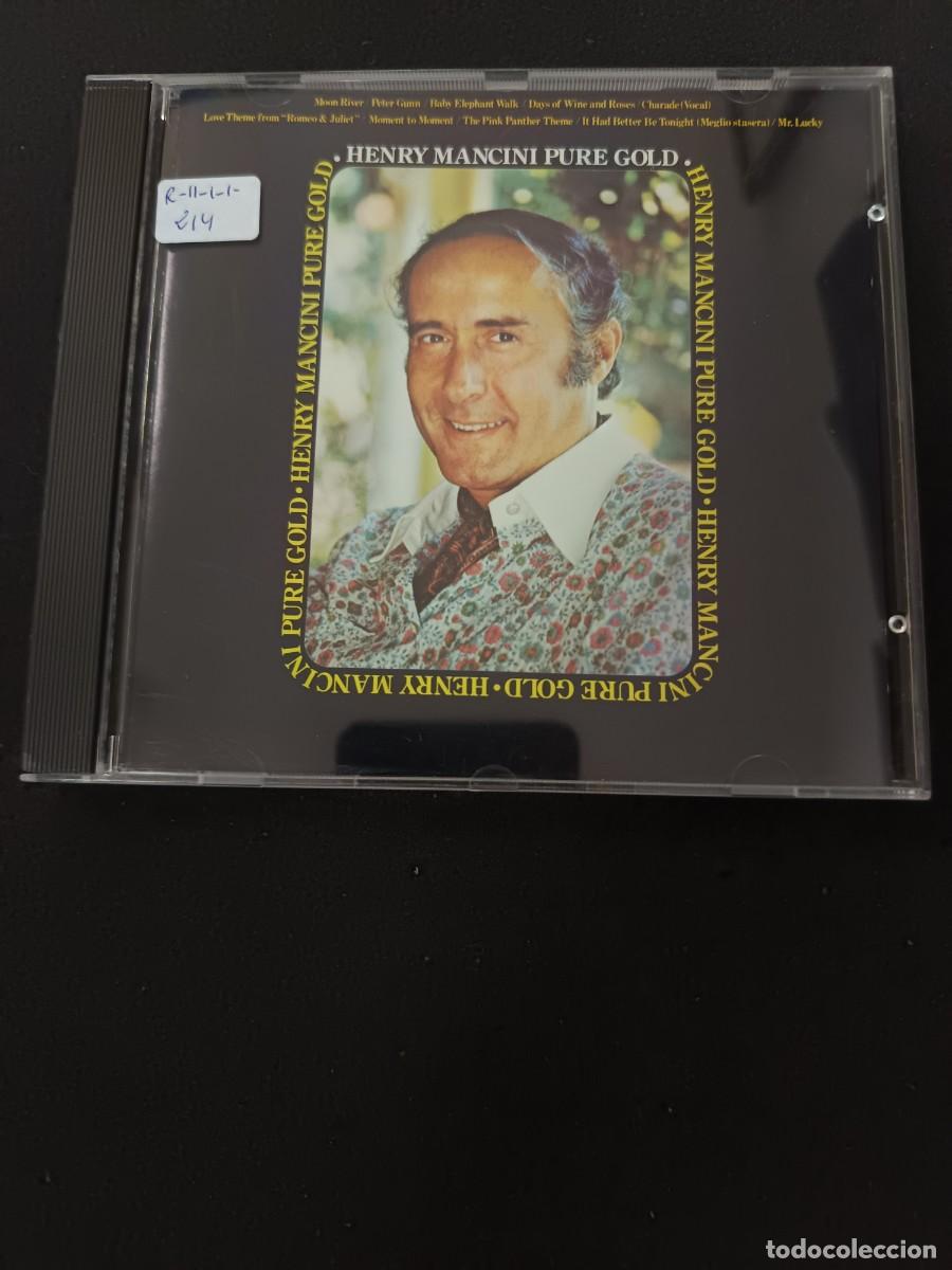 CDs de m&uacute;sica: CD. HENRY MANCINI. PURE GOLD - Foto 1
