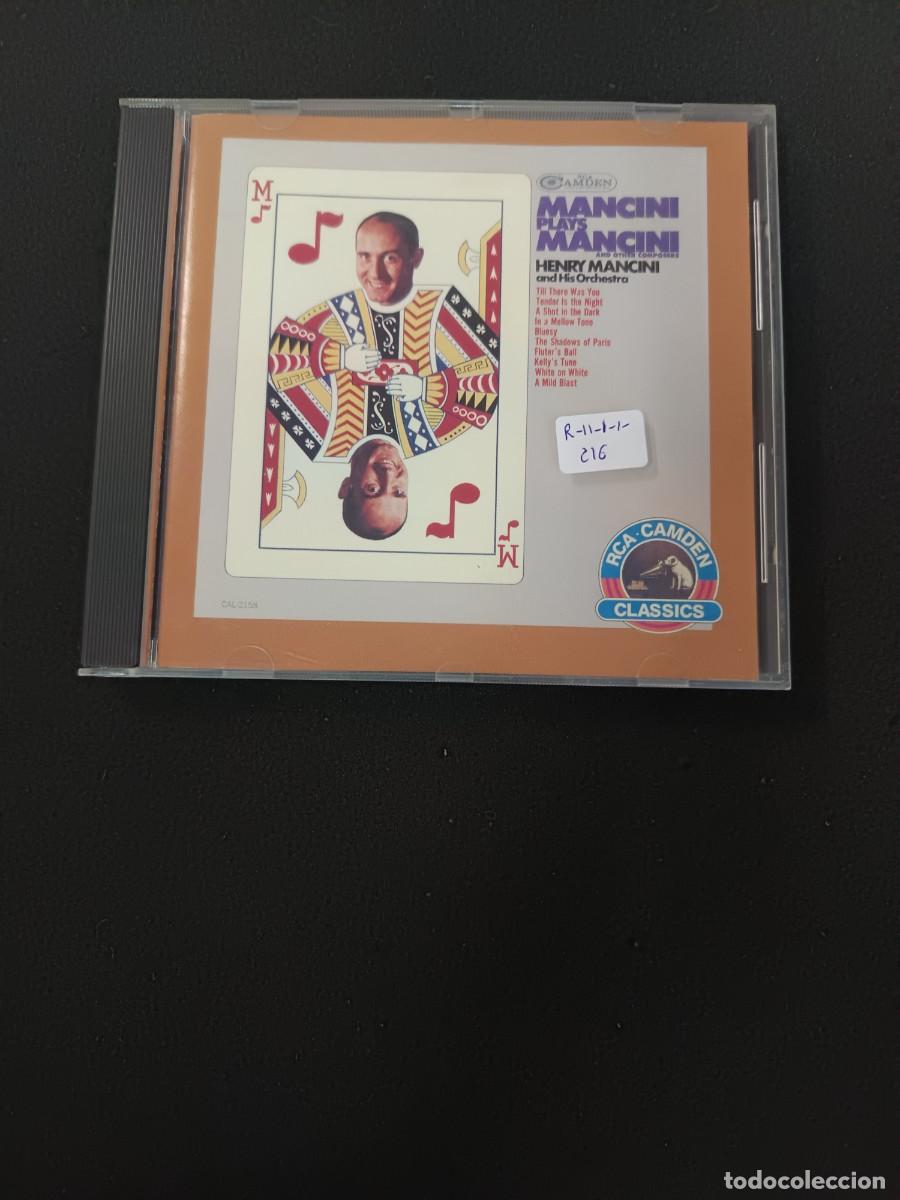 CDs de m&uacute;sica: CD. MANCINI PLAYS MANCINI AND OTHER COMPOSERS - Foto 1