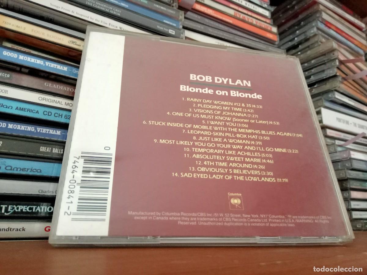 CDs de m&uacute;sica: Bob Dylan &lrm;&ndash; Blonde On Blonde - cd US - Foto 2