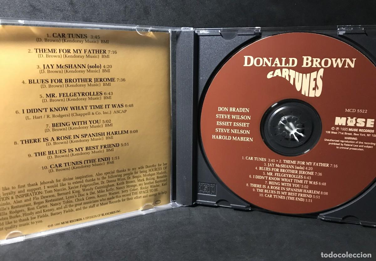 CDs de m&uacute;sica: Donald Brown &lrm;&ndash; Cartunes - CD - Muse - Foto 3