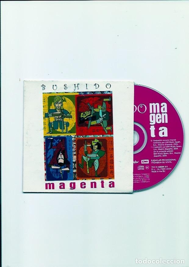CDs de m&uacute;sica: BUSHIDO. Magenta. (cd single 2004) - Foto 1