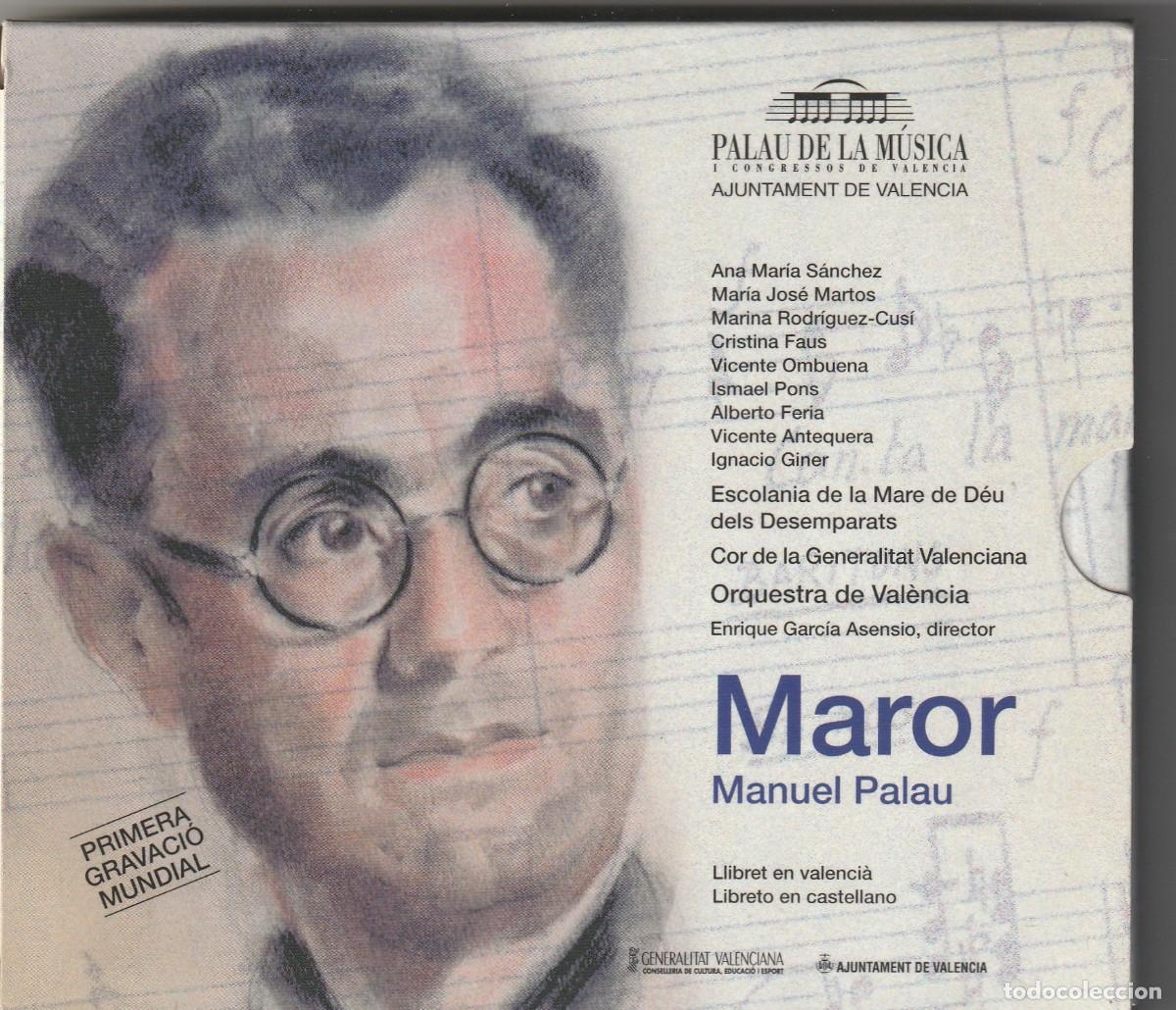 CDs de m&uacute;sica: MANUEL PALAU - MAROR (CD + LIBRETO) - Foto 1