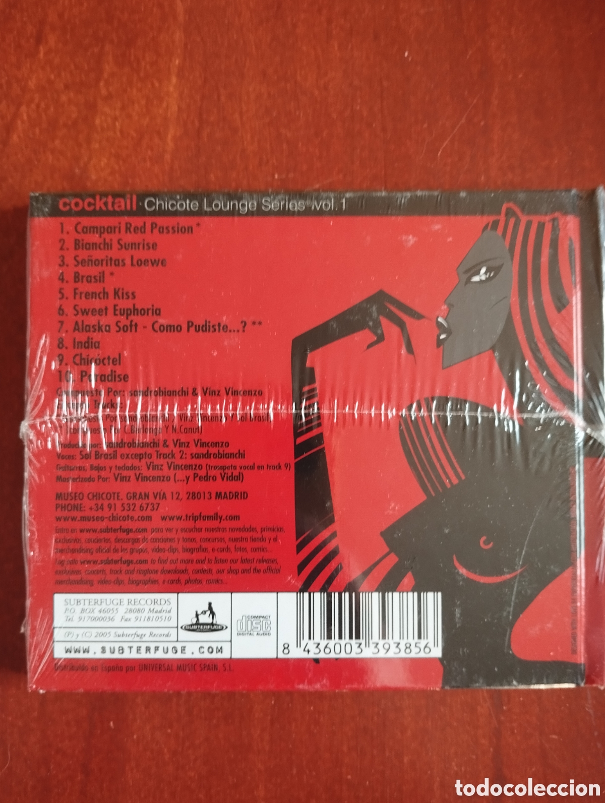 CDs de m&uacute;sica: Sandrobianchi - Chicote Red Lounge - CD - Foto 2