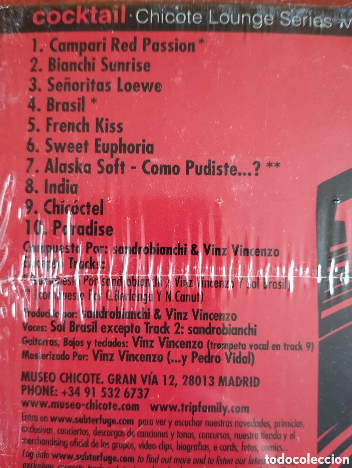CDs de m&uacute;sica: Sandrobianchi - Chicote Red Lounge - CD - Foto 3