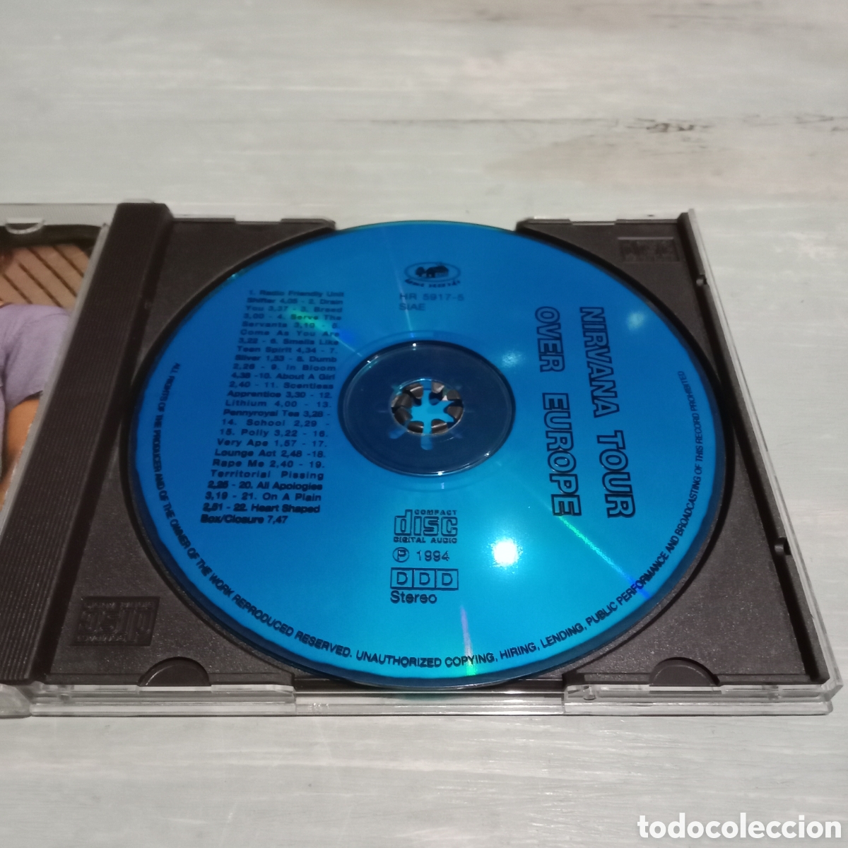CDs de m&uacute;sica: NIRVANA - TOUR OVER EUROPE - CD - Foto 6