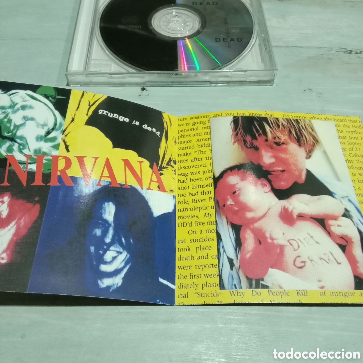CDs de m&uacute;sica: NIRVANA - GRUNGE IS DEAD - CD - Foto 7